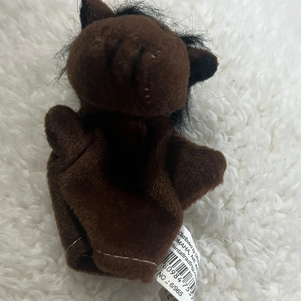 Plush Animal Finger Puppets Set